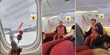 “Cuando te escapas y te encuentras a tu jefe”: peruana graba singular escena en pleno avión y es viral [VIDEO]