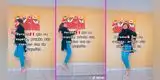 “Peruana que se respeta”: joven prueba sus tacos nuevos a ritmo de huaino y divertida escena es viral [VIDEO]