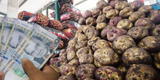 Precio de los alimentos en alza: ¿A cuánto asciende el kilo de papa en los mercados de Lima?