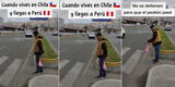 “Cuando vives en Chile y llegas a Perú”: venezolano graba singular escena en plena pista y es viral