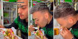 Italiano prueba hamburguesa peruana por primera vez y su reacción es viral en TikTok [VIDEO]
