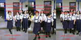 Señoras peruanas hacen reencuentro de promoción usando sus uniformes y escena es aplaudida en TikTok