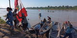 Comunidades nativas bloquean río Marañón por incumplimiento de acuerdos