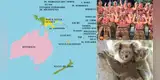Los continentes: Oceanía