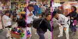 Cómico peruano 'Pepe, el popular Rocky' causa furor en TikTok con sus pasos de baile junto a la 'Toya' [VIDEO]