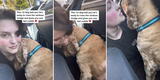 TikTok: perrito conmueve al 'abrazar' a su dueña por última vez y escena hace llorar a miles de usuarios