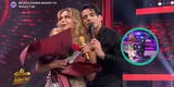 Gisela Valcárcel es sorprendida por Facundo González con ramo de rosas y le dedica canción: “Moriré por ti” [VIDEO]