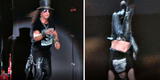 Slash regala uñas de guitarra en concierto de Guns N' Roses y se para de manos en escenario