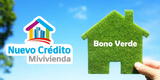 ¿De qué trata el Nuevo Crédito Mivivienda y a cuánto asciende el monto del Bono Verde?