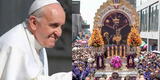 El emotivo mensaje del Papa Francisco por el retorno de la procesión del Señor de los Milagros