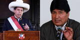 Evo Morales defiende a Pedro Castillo y tilda de "guerra judicial" acciones para "destituirlo" de la presidencia [FOTO]