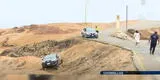 Chorrillos: auto a centímetros de caer a abismo luego de que conductor se desbarrancara en Morro Solar [VIDEO]