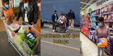 Joven hace lindo gesto a madre que vende anticucho con su hija en las calles [VIDEO]
