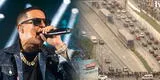 Daddy Yankee: fanáticos forman largas colas en el Estadio Nacional, a pocas horas del mega concierto