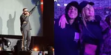 Hugo García y Alessia Rovegno se muestran muy enamorados en concierto de Daddy Yankee [VIDEO]