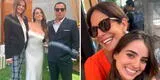 Karina Calmet se mostró emocionada en la boda de su hija: "Nos casamos civil" [FOTOS]