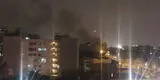 Cercado de Lima: reportan incendio de grandes proporciones en la Plaza Bolognesi