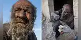 Muere a los 94 años Amou Haji, el hombre más 'sucio' del mundo, que no se bañó por más de 60 años