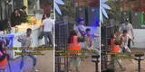 Peruano saca los pasos prohibidos en la calle, intenta bailar con señora de limpieza y su reacción es viral