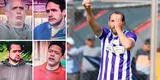 Hincha recrea rostros de Diego Rebagliati, Pedro García y de Al Ángulo llorando por victoria de Alianza Lima