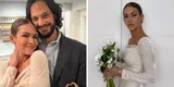 Anahí de Cárdenas muestra el hermoso vestido y bouquet que lució en su boda con Elías Maya [VIDEOS]