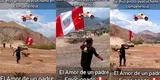 Padre alienta a su hijo en Caminos del Inca y emociona a los usuarios: "Se me hizo nudo en la garganta"  [VIDEO]