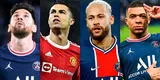 Cristiano Ronaldo, Lionel Messi y más futbolistas influyentes en Instagram que estarán en el Mundial Qatar 2022