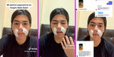 Joven acude a depilarse las cejas y terminan quemándole el rostro: “Pésima experiencia” [VIDEO]