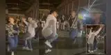 Jóvenes peruanos saltan bailando huaylas y sus impresionantes pasos sorprenden y se hacen viral [VIDEO]