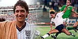 La vez que Gary Lineker, un jugador de Inglaterra defecó en pleno partido del mundial [VIDEO]