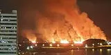 ¡Tragedia en Puno! incendio en la isla flotante de los Uros dejó en cenizas 10 hectáreas [VIDEO]