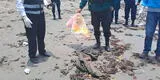 Huacho: PNP reveló que criminales borraron las huellas digitales del cuerpo hallado en la playa