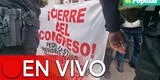 Marcha “Toma de Lima” EN VIVO en contra de la vacancia de Pedro Castillo