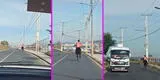 Captan a estudiante cabalgando a toda velocidad en plena carretera: “Imagínate vivir en Europa” [VIDEO]