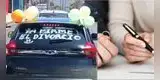 Se divorcia y coloca frase en su auto para ‘gritar al mundo’ que se separó: “Mi intención fue liberarme”