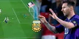 GOLAZO de Messi: la Pulga pone la pelota al ángulo y Argentina golea 4-0 a Emiratos Árabes Unidos