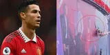 ¿Sacan a Cristiano Ronaldo del Manchester? Mural de CR7 fue retirado del Old Trafford y deja en shock a fans