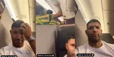 Sergio Agüero viaja a Qatar sin imaginar que iban pasajeros brasileños cantando: su reacción es viral [VIDEO]