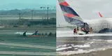 "Va explotar, va explotar": así fue la huida de los pasajeros del avión Latam que colisionó
