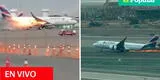 Avión de Latam SE INCENDIA en Aeropuerto Jorge Chávez: últimas noticias del ACCIDENTE AÉREO que dejó 2 muertos