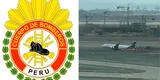 Cuerpo General de Bomberos Voluntarios del Perú responde tras el accidente aéreo en Latam