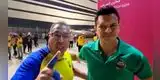 Hincha ecuatoriano hacen las paces con periodista chileno tras polémica de Byron Castillo