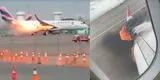 Tragedia en Jorge Chávez: sale a la luz video desde interior del avión: "!Hay fuego, auxilio!"
