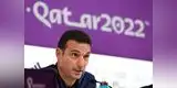 Scaloni: "No estamos obligados a ganar la Copa del Mundo"