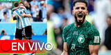 Argentina 1 vs. 2 Arabia Saudita EN VIVO: Arabia da la sorpresa - Mundial Qatar 2022