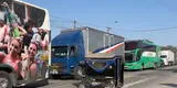 Paro de transportistas de carga pesada: Desbloquean carretera en Casma para que circulen los buses interprovinciales [VIDEO]