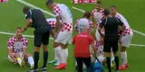 Mundial Qatar 2022:  jugador de Croacia sufre accidente en pleno duelo ante Marruecos