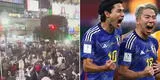 Así fue la impactante celebración de los japonés en las calles ante el triunfo sobre Alemania por 2-1: "Otro planeta" [VIDEO]