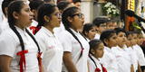 Sinfonía por el Perú reúne a 570 niños en Encuentro Nacional de Coros “Cantemos por la paz”