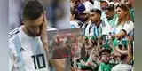 ¿Argentina vs. México en las calles? Caída de Messi ante Arabia enciende ánimos de hinchas y se arma PELEA